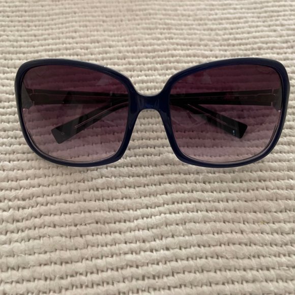 OLIVER PEOPLES CANDICE SUNGLASSES DARK BLUE